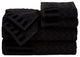 6-Piece Cotton Deluxe Plush Bath Towel Set Lavish Home