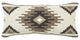 Brown Ivory Tribal Textured Pillow