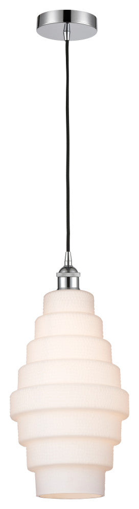 Innovations 616-1P-PC-G671-8-LED 1-Light Mini Pendant, Polished Chrome