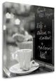 "Caffe - Champs-Elysees" By Alan Blaustein, Gallery Wrap Canvas, Ready To Hang
