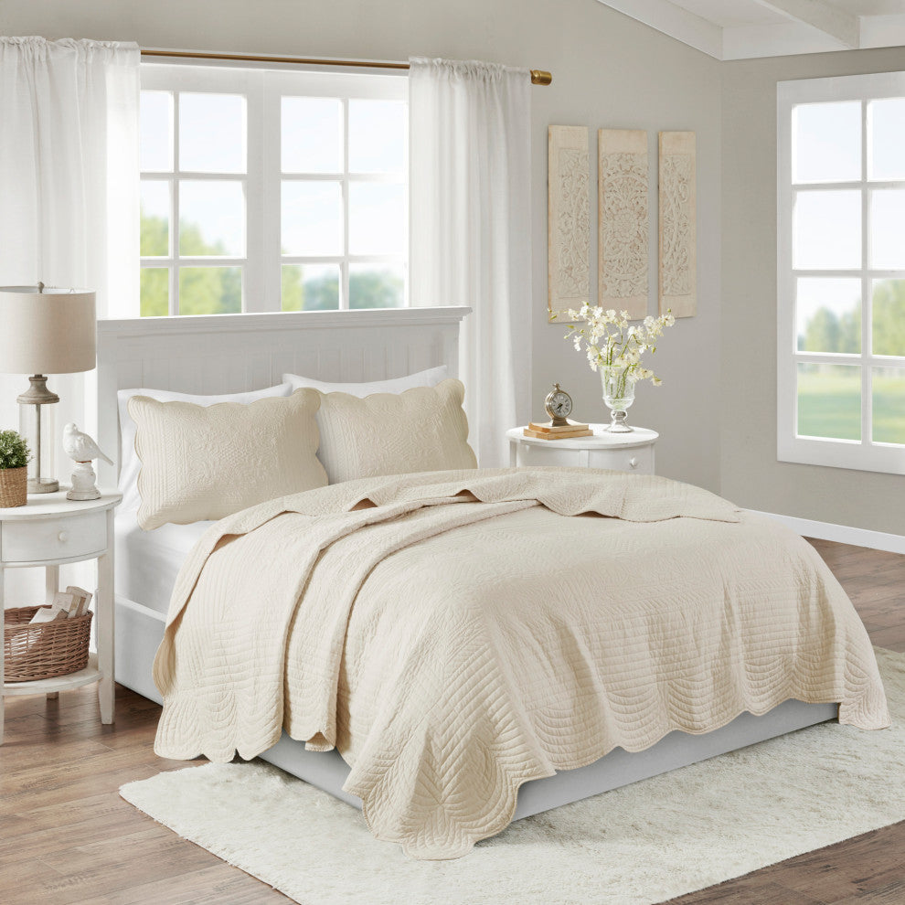 Madison Park Coverlet Set, Full/Queen