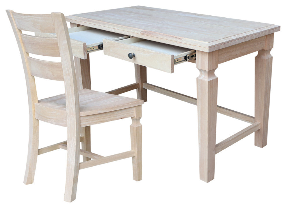 Vista Desk with 2 Drawers and Chair