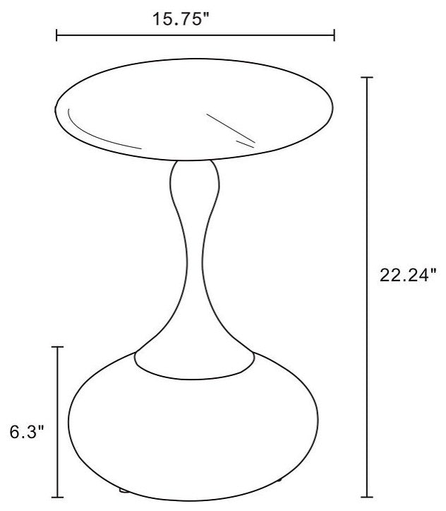 Manhattan Comfort Patchin End Table