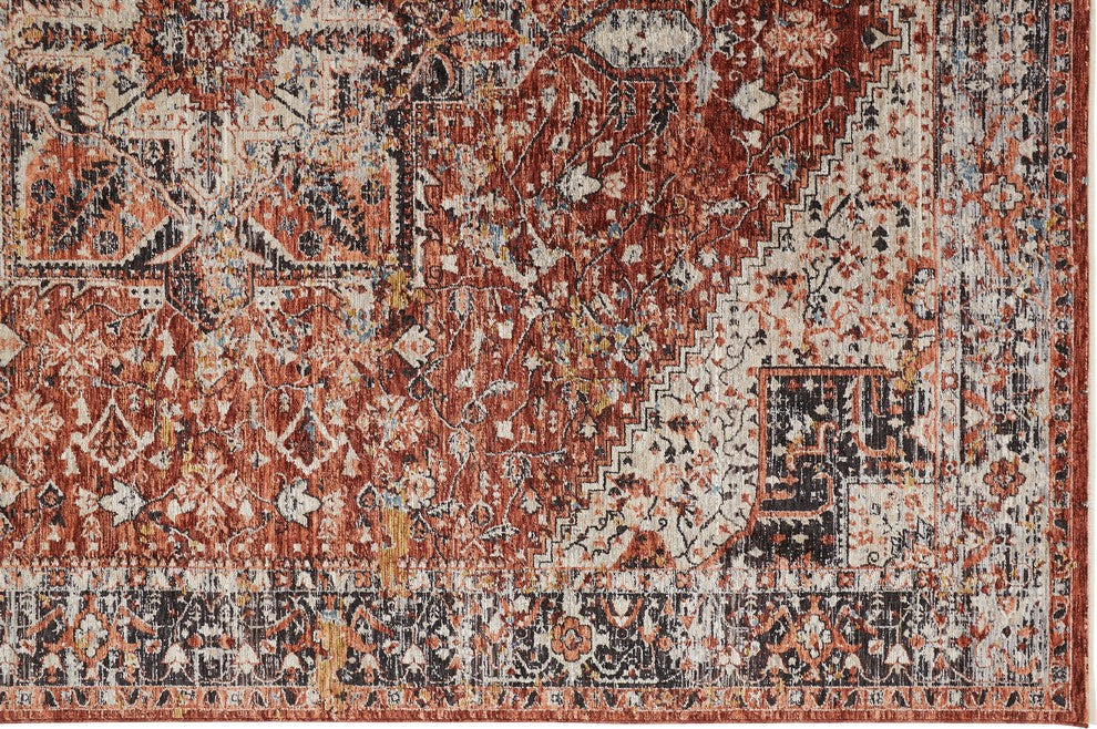 Weave & Wander Ennis Rust 7'10"x10' Rug
