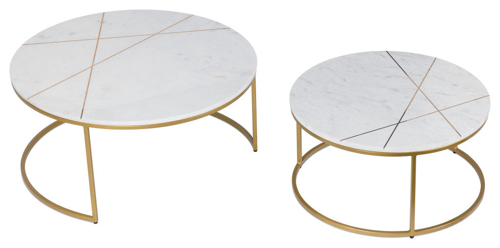 Jane 2-Piece Nesting Coffee Table Set