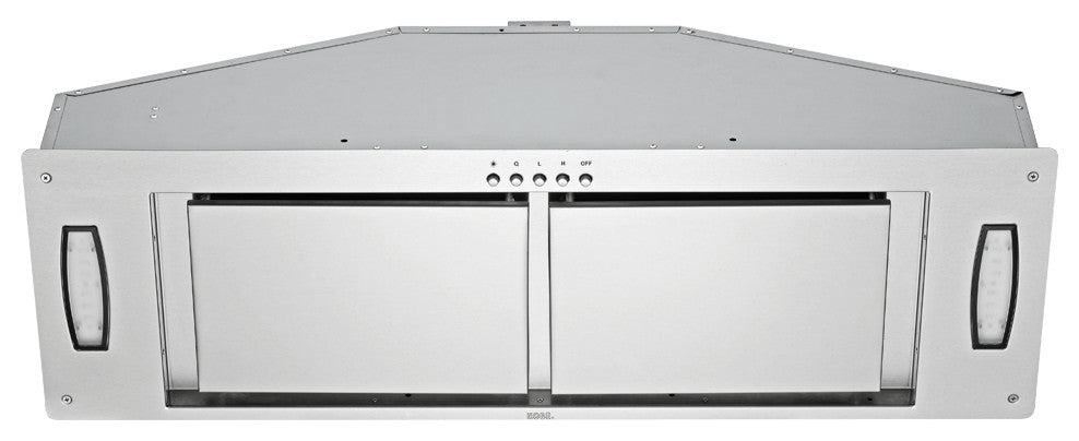 KOBE 30" 750 CFM Insert Range Hood, Stainless Steel With Airflow Efficiency, 36"