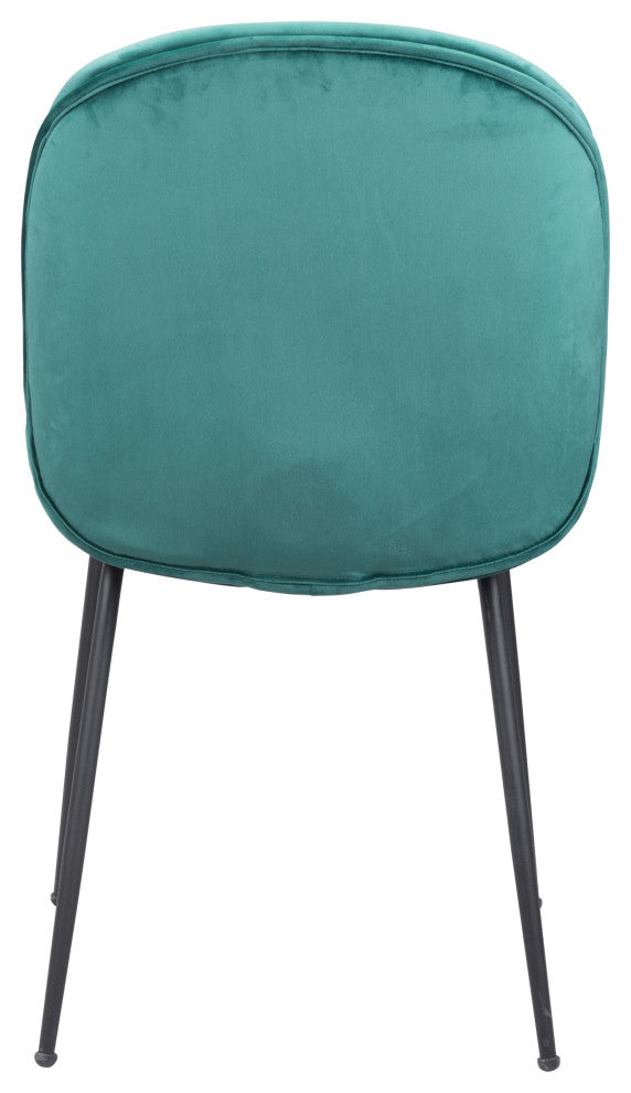 Miles Dining Chairs, Set of 2 Green