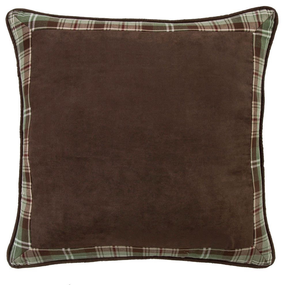 Huntsman Reversible Euro Sham, 27" x 27", 1PC
