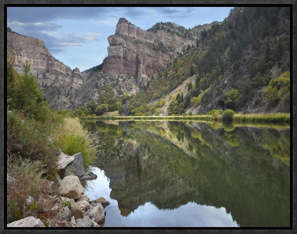 "Colorado River, Glenwood Canyon, Colorado"  by Tim Fitzharris, 17x13"