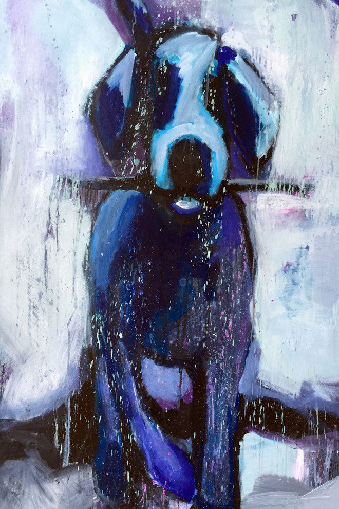 "Unstoppable" Painting Print on Wrapped Canvas, 40"x60"