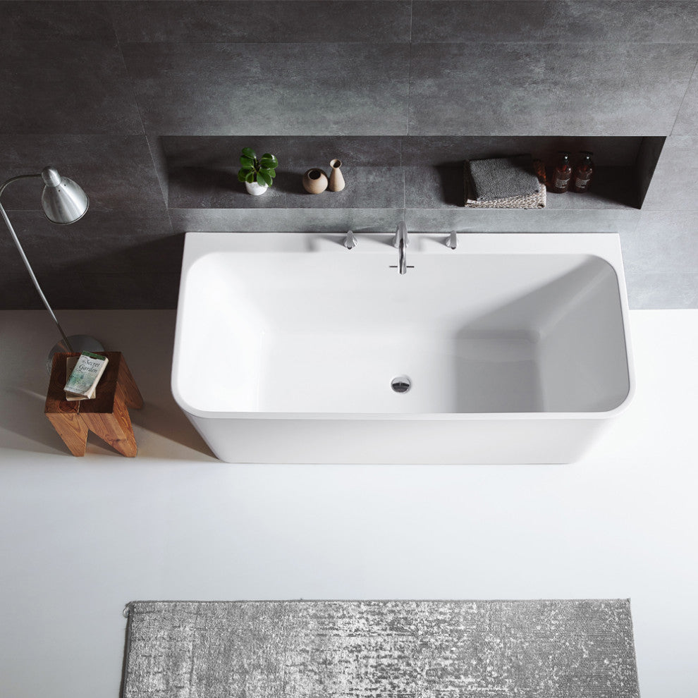 Dashiel Soaking Bathtub, 59"x31.5"