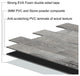 Peel and Stick Backsplash Aluminum Composite Tile 12"x12" Distressed Wood Panel, Wood