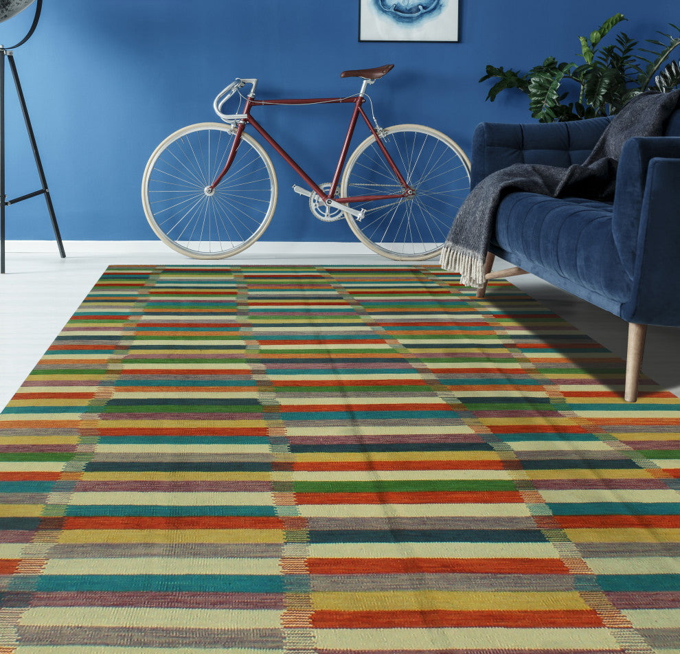 Winchester Kilim Baser Rust Rug