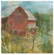 Sue Schlabach ''Barn Orchard'' Canvas Art, 14"x14"