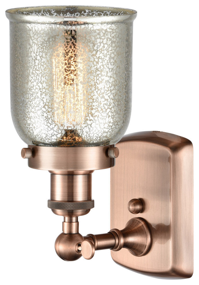 Innovations 916-1W-AC-G58 1-Light Sconce, Antique Copper