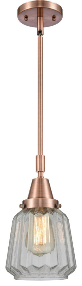 INNOVATIONS LIGHTING 447-1S-AC-G142 Chatham Mini Pendant