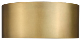 Z-Lite 2302F2 Harley 2 Light 12"W Flush Mount Drum Ceiling - Matte Black