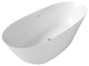 Perlato Treviso Eco-Lapistone Freestanding Soaking Tub, 63"