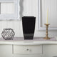 13" Tapered Square Metal Planter