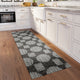Indoor/Outdoor Sedona SN13 Midnight Machine Washable 2'3" x 10' Runner Rug