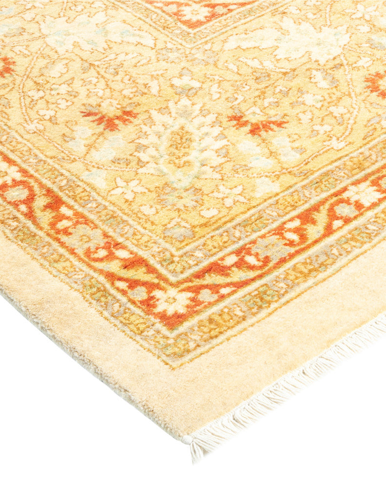 Parker, One-of-a-Kind Hand-Knotted Area Rug Ivory, 8'3"x9'10"