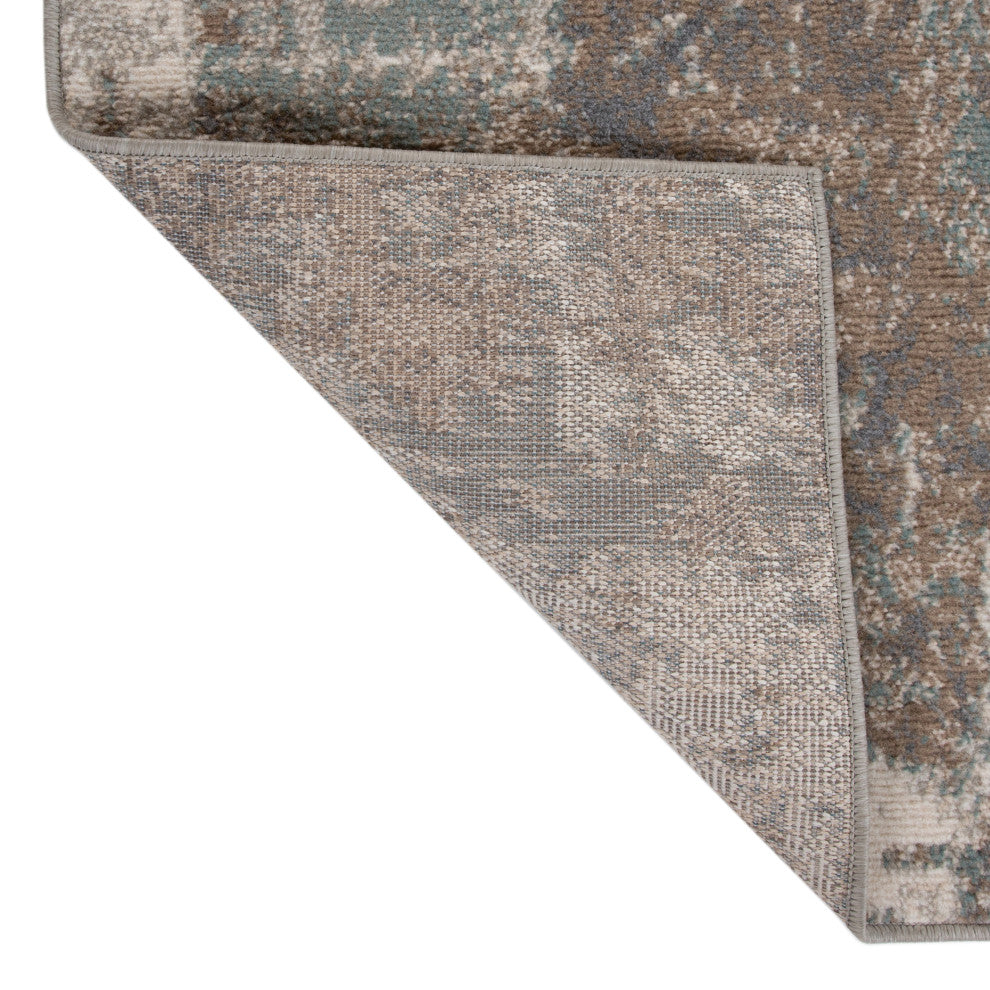 Alpine Bella Area Rug, Brown, 7'10" x 10'2", Abstract