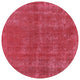Ahgly Company Indoor Round Mid-Century Modern Area Rugs, 7' Round