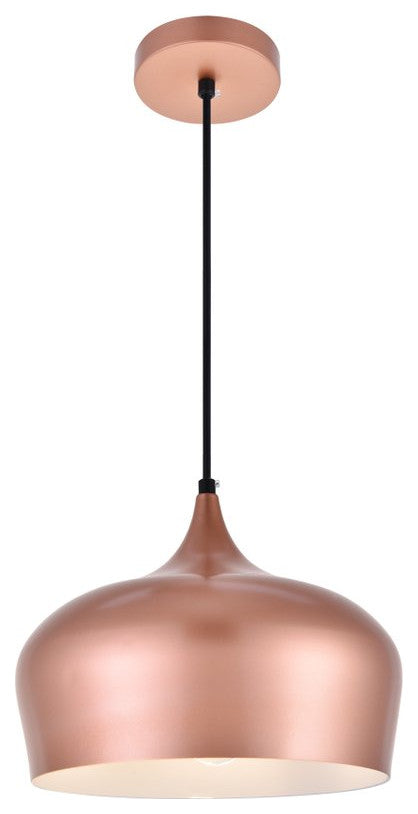 Nicholas 1-Light Honey Gold Pendant