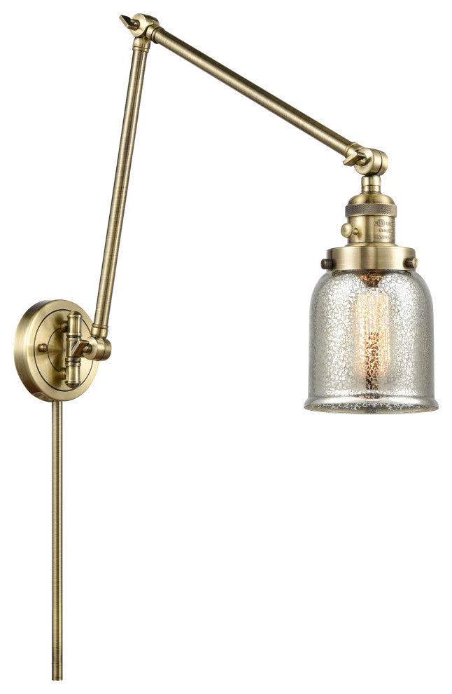 INNOVATIONS 238-AB-G58-LED 1-Light Swing Arm Antique Brass