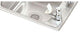 DRKR2217LC Lustertone Classic Stainless Steel 22" x 17" Classroom Sink Kit