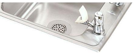 DRKR2217LC Lustertone Classic Stainless Steel 22" x 17" Classroom Sink Kit