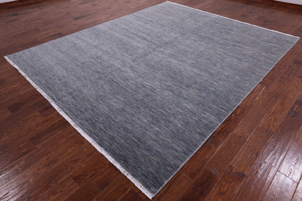 Savannah Gabbeh Hand-Knotted Wool and Silk Rug 8' 2" X 10' 2" Q7849
