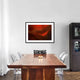 "The Red Valley" Framed Digital Print by Heidi Westum, 44x32"