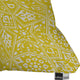 Deny Designs Aimee St Hill Amirah Yellow Outdoor Throw Pillow