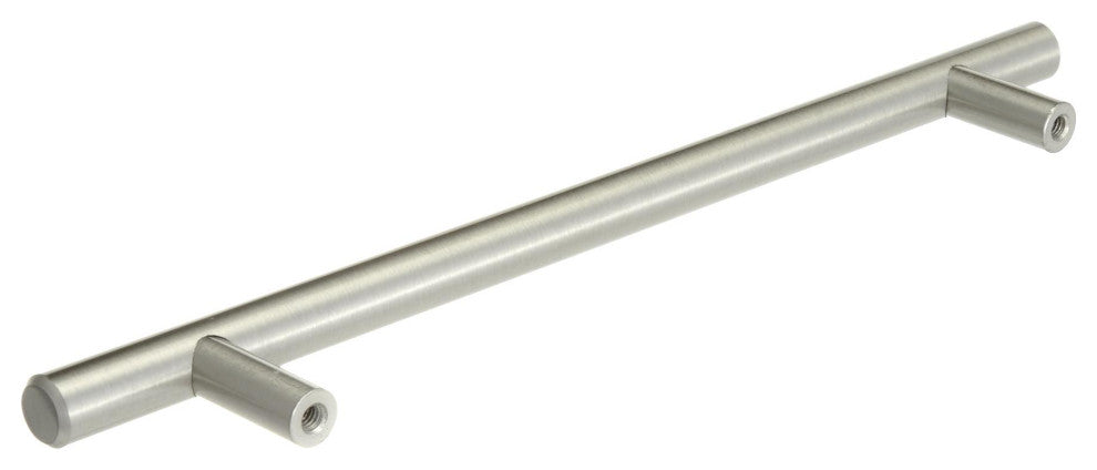 Amerock Bar Pull Collection Cabinet Pull, Set of 10, Satin Nickel, 7" Center-to-