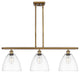 Innovations 516-3I-BB-GBD-92 3 Light Island Light, Brushed Brass