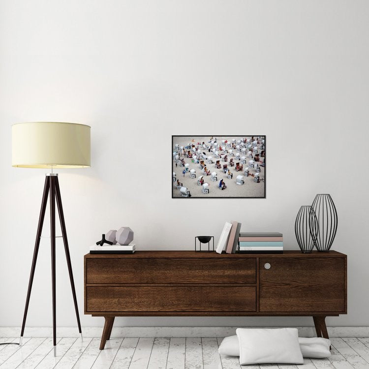 "L Alveare" Framed Canvas Giclee by Massimo Della Latta, 31x21"
