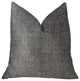 Deep Mantra Charcoal Luxury Throw Pillow, 20"x36" King