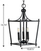 Parkhurst Collection Black 3-Light Foyer