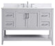 Elegant Decor Aubrey Bathroom Vanity Grey