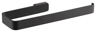 Stelios Bathroom Towel Ring, Matte Black