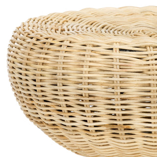 Safavieh Tritan Rattan Accent Table / Stool, Natural
