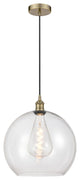 Innovations 616-1P-AB-G122-14-LED 1-Light Pendant, Antique Brass