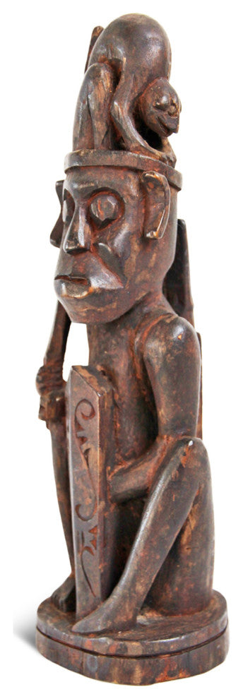 Consigned Borneo Male Hunter Figure