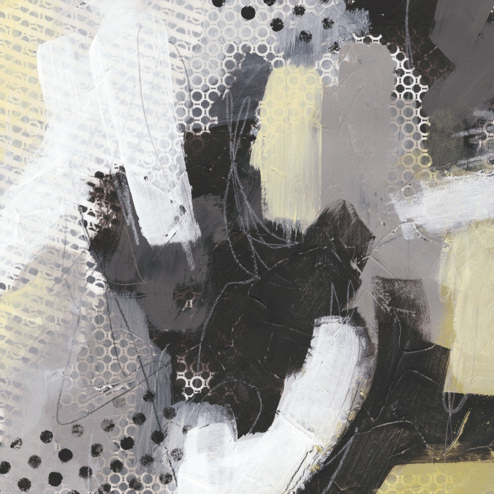 "Tonal Gesture III" Fine Art Giant Canvas Print, 54"x54"