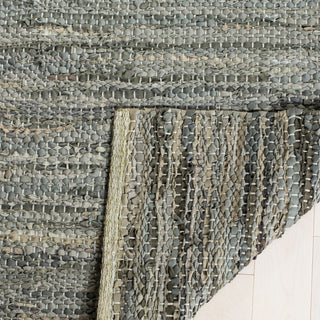 Safavieh Vintage Leather Collection, VTL105 Rug, Grey, 2'x3'