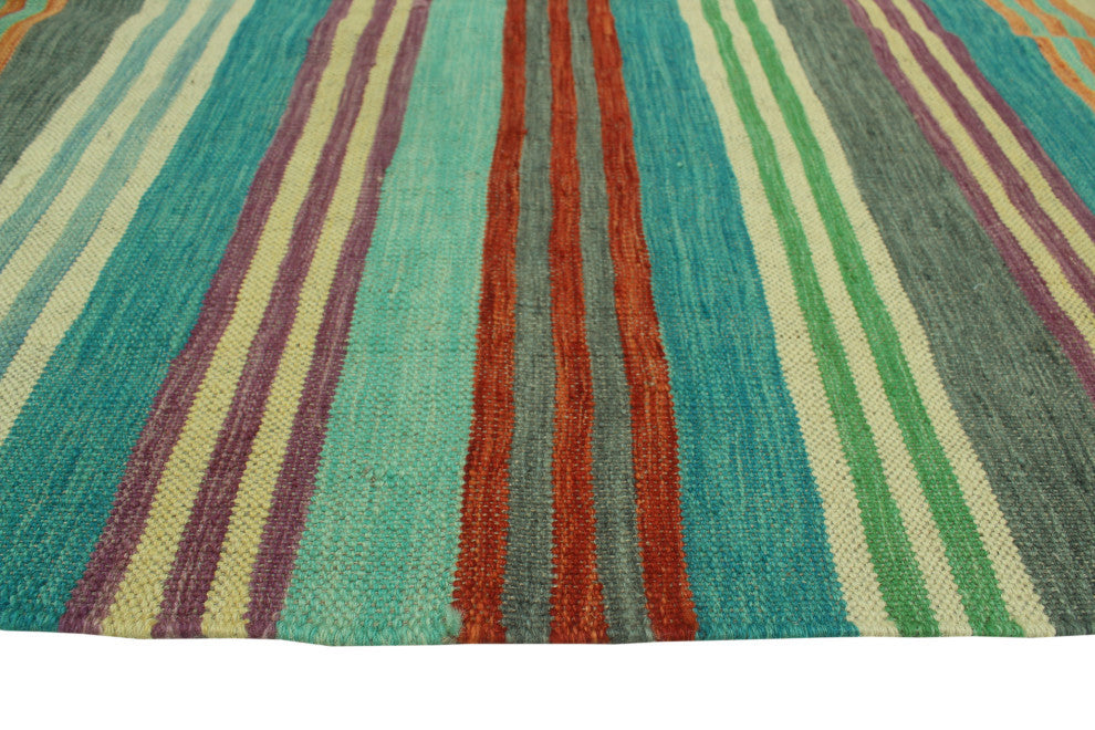 Winchester Kilim Mohidil Red/Green Rug, 3'10x6'3