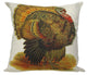 Turkey Throw Pillow Case, Without Insert