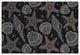 Indoor/Outdoor Seabreeze SZ4 Black Machine Washable 1'8" x 2'6" Rug