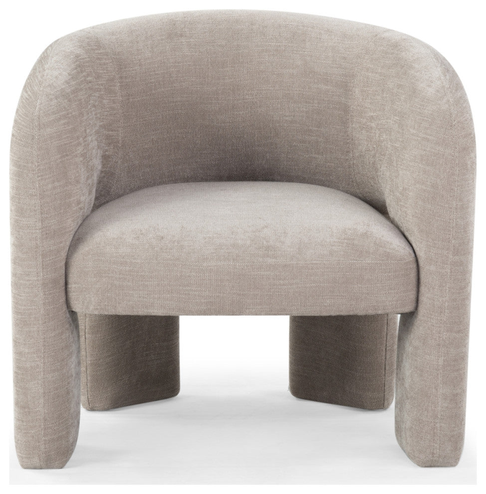 Safavieh Couture Tamlyn Accent Chair, Light Brown
